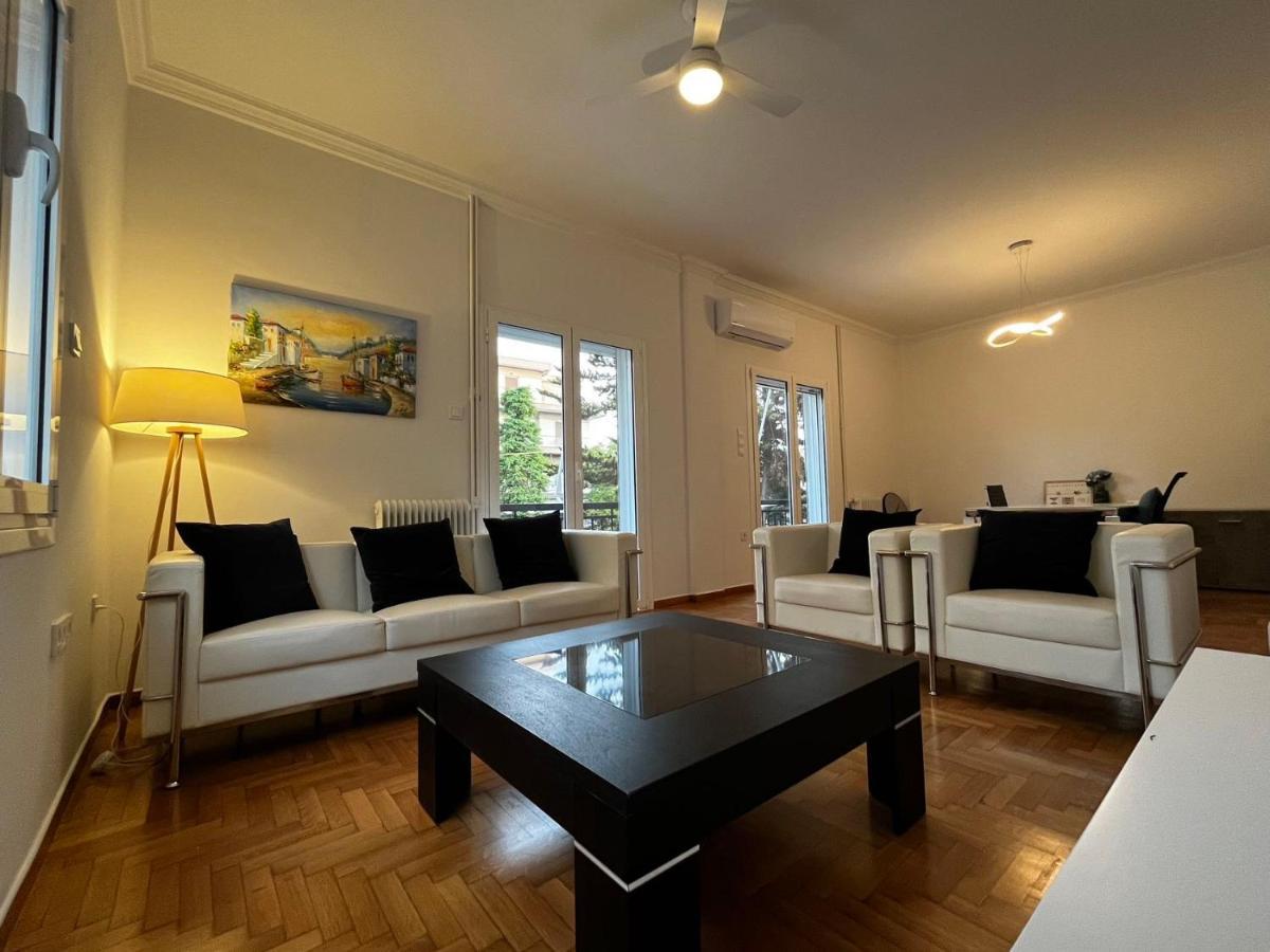 Faliro Comfort Apartment 10 Mins Walking To The Beach Афины Экстерьер фото